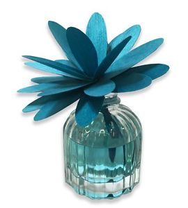 profumatore con diffusore - freschezza sublime - diffusore in legno - colore azzurro -
